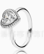 Sterling Silver Love Heart Ring – Minimalist Luxury Gift