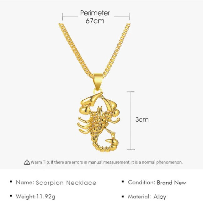 Astrology Scorpio Necklace for Women