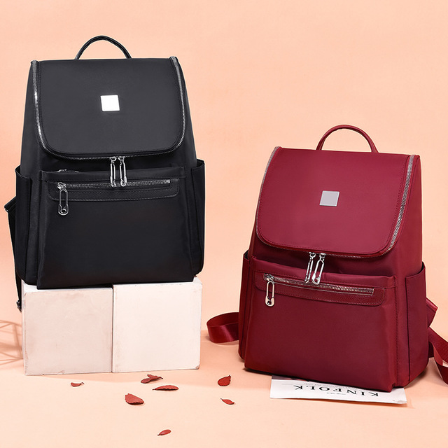 Waterproof Oxford Cloth Backpack Purse for Women – Large Capacity Travel Bag