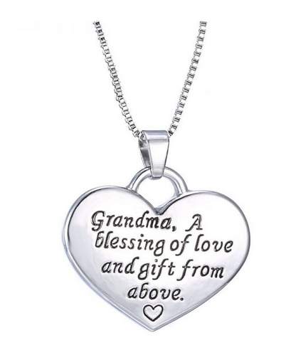 Love Message Heart Necklace
