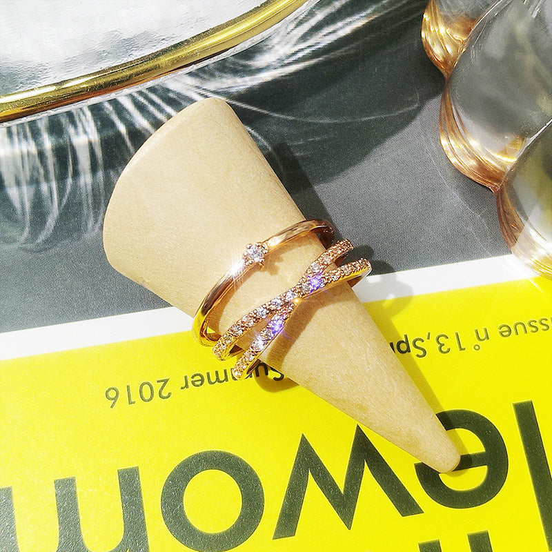 Vintage Adjustable Women’s Ring – Elegant Minimalist Fashion Jewelry