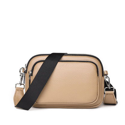 Luxury Multi-Layer Crossbody Handbag for Women – Trendy Leather Shoulder Bag