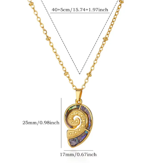 Gold Sea Turtle Necklace
