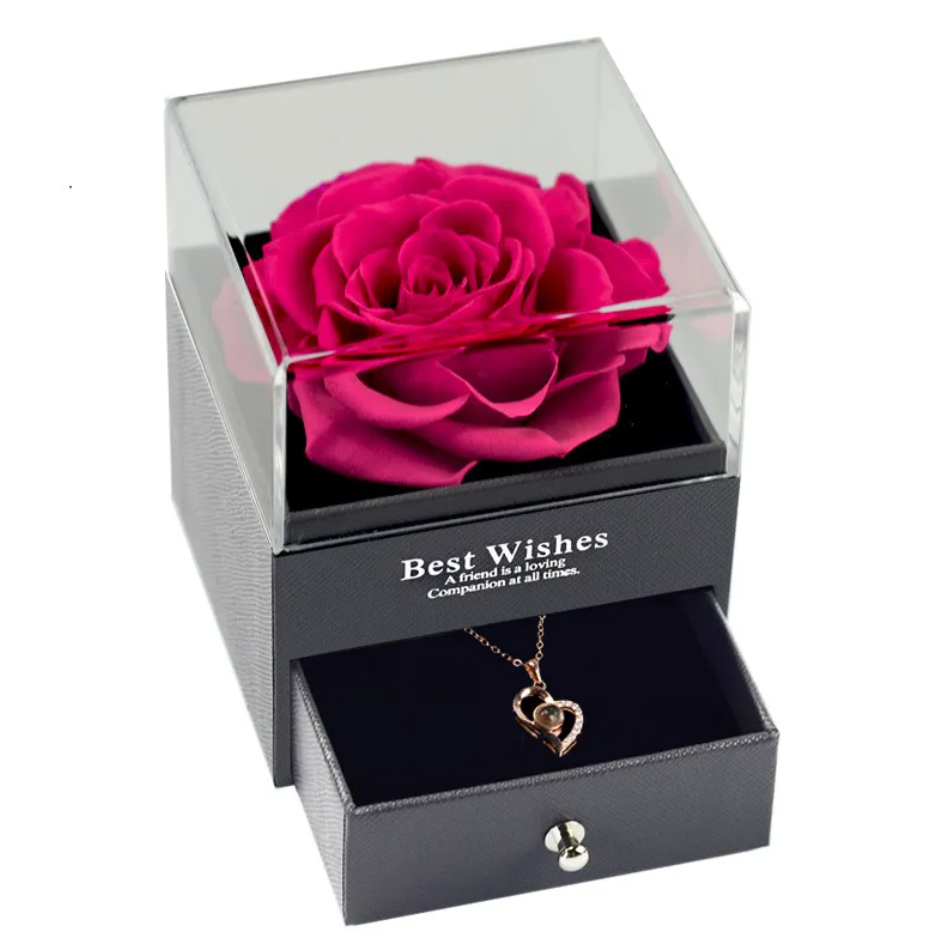 Eternal Rose Jewelry Box