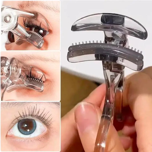 Dual-Type Eyelash Curler Set – Wide Angle & Partial Lash Curler