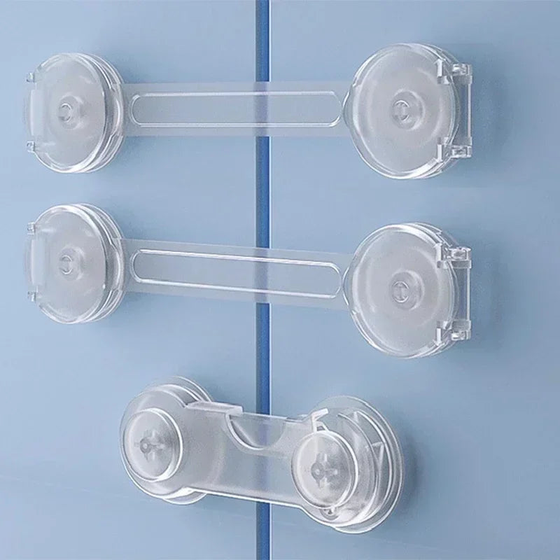 Baby Safety Cabinet Locks – Child Proof Fridge & Drawer Safety Straps