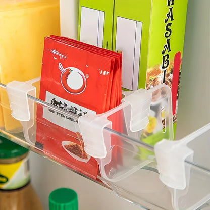 Adjustable Clear Refrigerator Organizer Dividers – Space Saving Fridge Storage