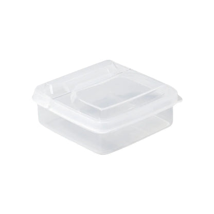 Clear Cheese Storage Container – Fridge Food Keeper Box with Lid