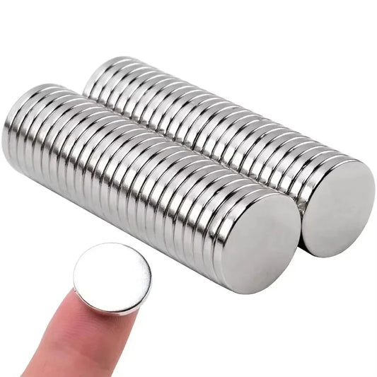 Mini Round Refrigerator Magnets – Strong Magnetic Discs for DIY Crafts