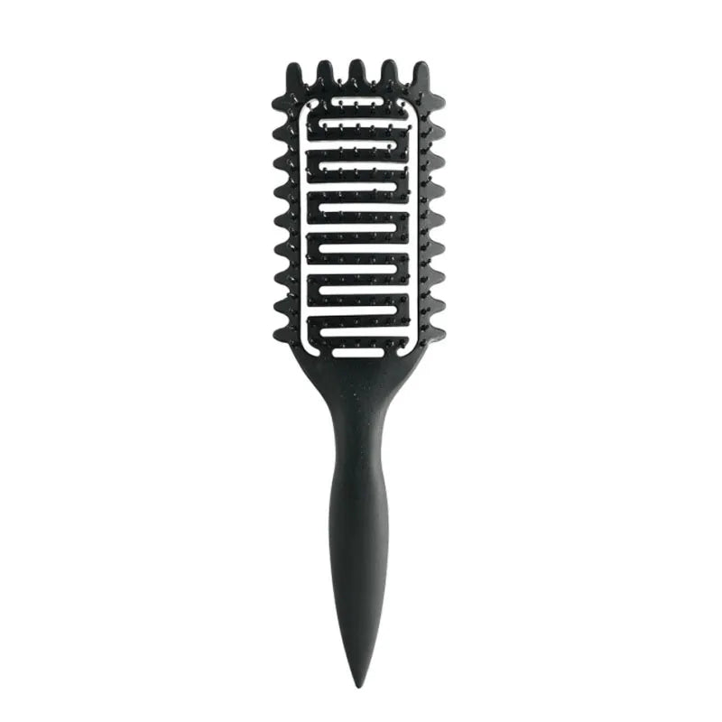 3-in-1 Curl Defining Hair Brush – Detangling Styling Comb for Curly Hair