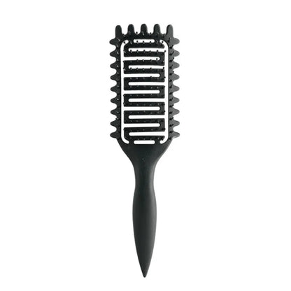 3-in-1 Curl Defining Hair Brush – Detangling Styling Comb for Curly Hair