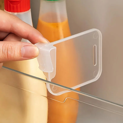 Adjustable Clear Refrigerator Organizer Dividers – Space Saving Fridge Storage
