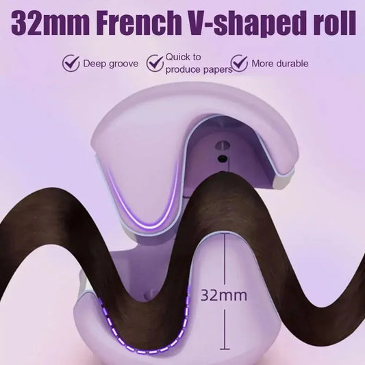 32MM Deep Wave Hair Curler – Fast Heating Ceramic Curling Iron