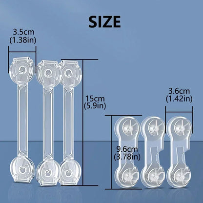 Baby Safety Cabinet Locks – Child Proof Fridge & Drawer Safety Straps