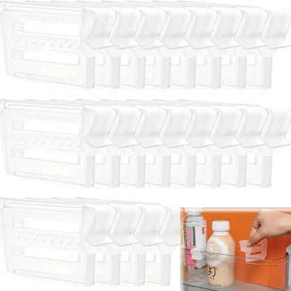 Adjustable Refrigerator Divider Organizer – Expandable Fridge Storage Separator Set
