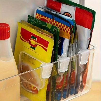 Adjustable Clear Refrigerator Organizer Dividers – Space Saving Fridge Storage