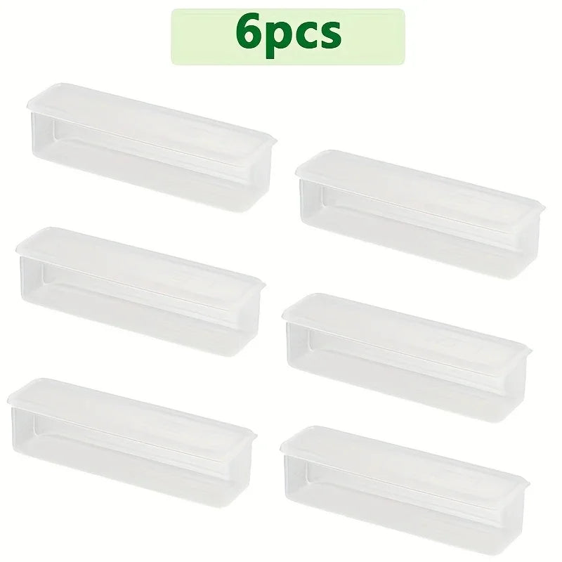 Clear Fresh Food Storage Containers – Refrigerator Organizer Box Set