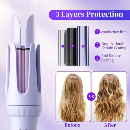 32mm Ceramic Hair Curling Wand – Professional Electric Curling Iron
