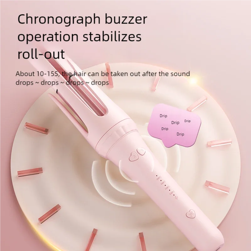 32mm Ceramic Hair Curling Wand – Professional Electric Curling Iron
