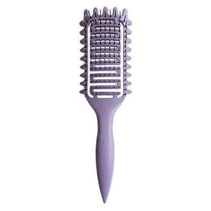 Curl Defining Detangling Brush – Styling Comb for Curly & Wet Hair