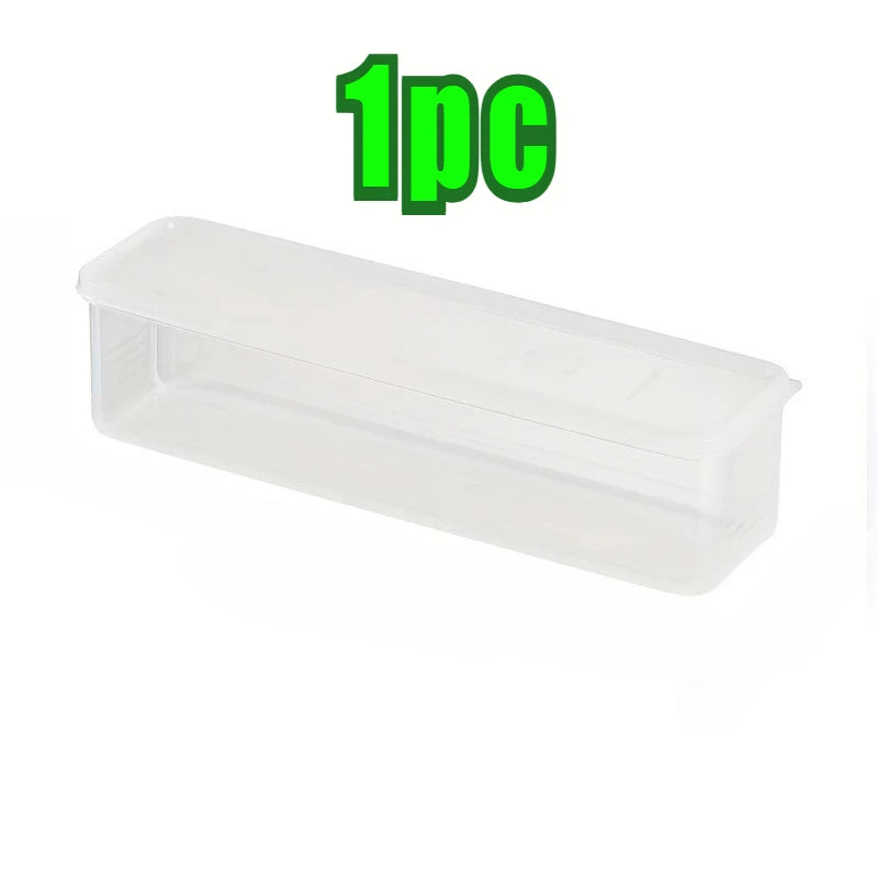 Clear Fresh Food Storage Containers – Refrigerator Organizer Box Set