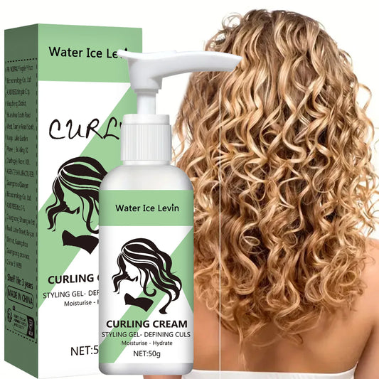 Curl Defining Hair Styling Cream – Moisturizing Anti-Frizz Curl Enhancer
