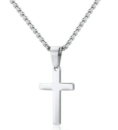 Minimalist Titan Cross Pendant