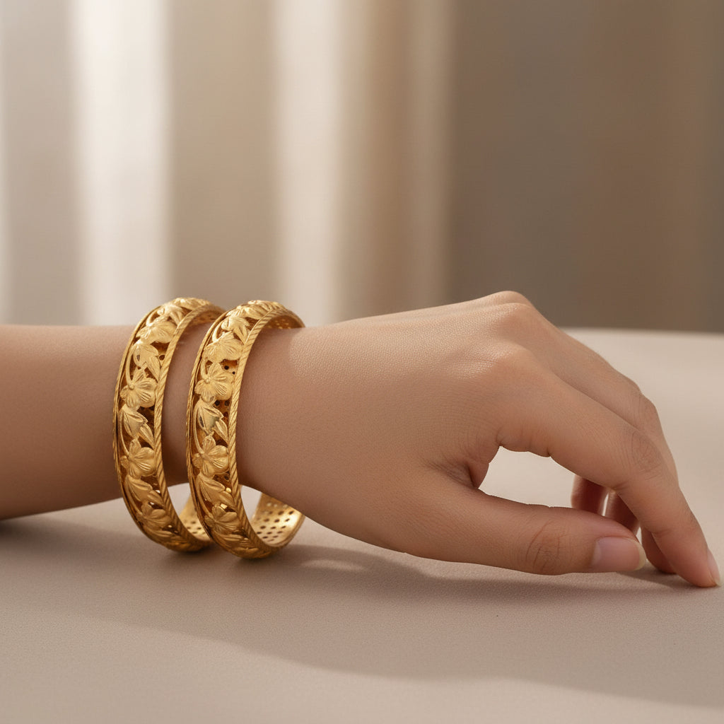 Traditional Rajasthani Gold Plated Bangles