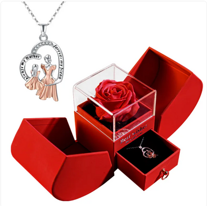 Luxury Rose Necklace Box
