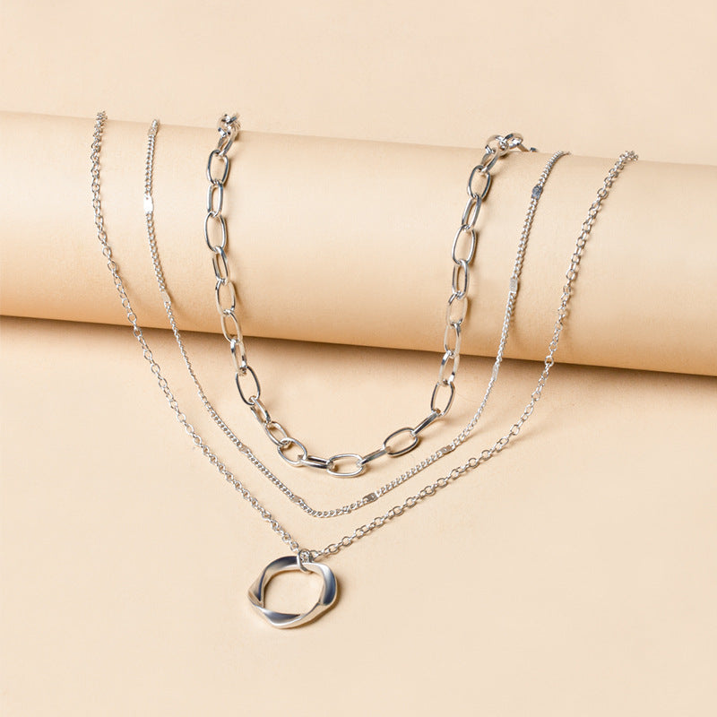 Luxury Layered Chunky Chain Necklace for Women