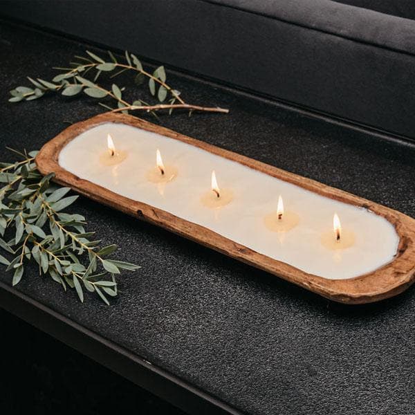 5-Wick Dough Bowl Soy Candle – Pomme Cider