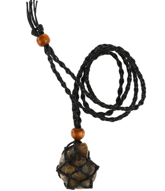 Handmade Labradorite Stone Pendant Necklace