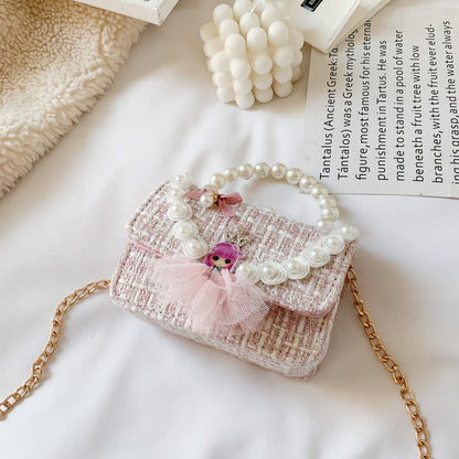 Girl's Pearl Handbag