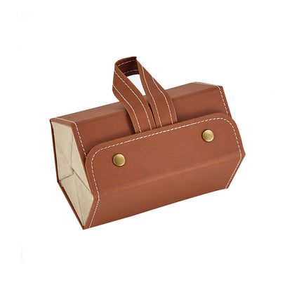 Leather Jewelry Organizer Case