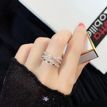 Vintage Adjustable Women’s Ring – Elegant Minimalist Fashion Jewelry