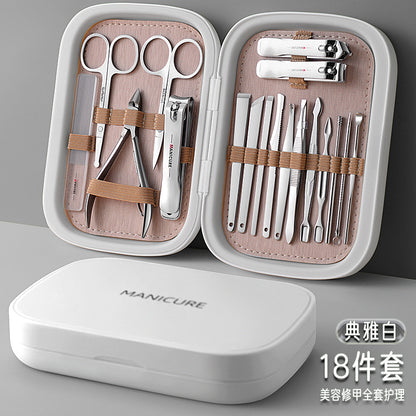 Premium Stainless Steel Manicure & Pedicure Kit