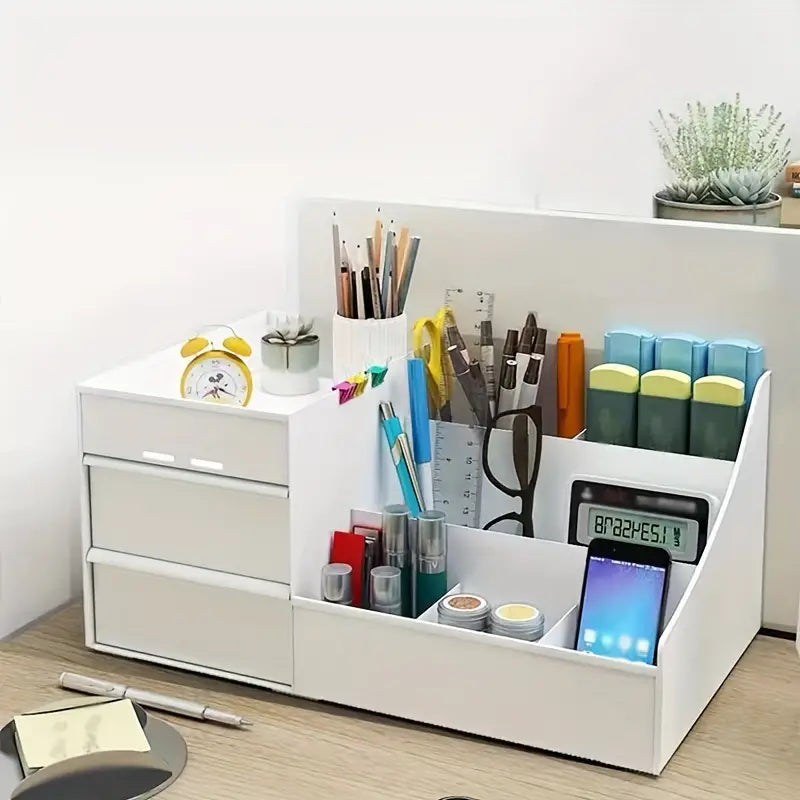 Cosmetic Storage Organizer Box – Makeup, Jewelry & Skin Care Organizer with Drawers