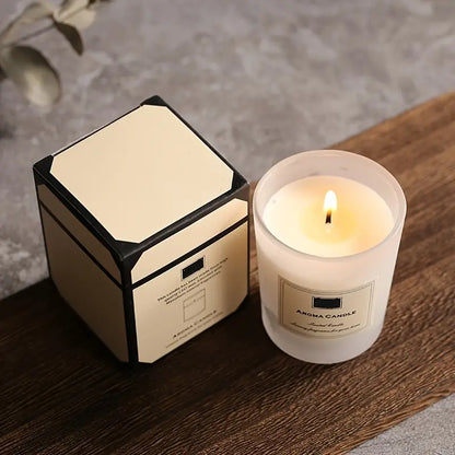 Luxury Aromatherapy Soy Candle – Long Lasting Home Fragrance
