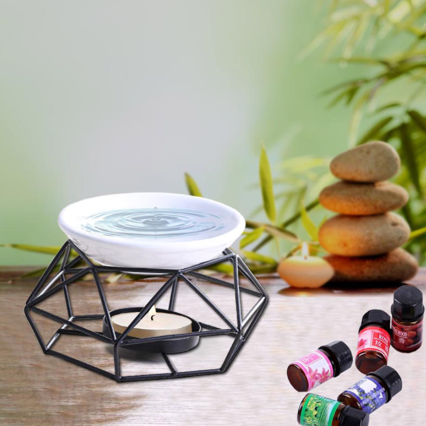 Geometric Aromatherapy Candle Holder
