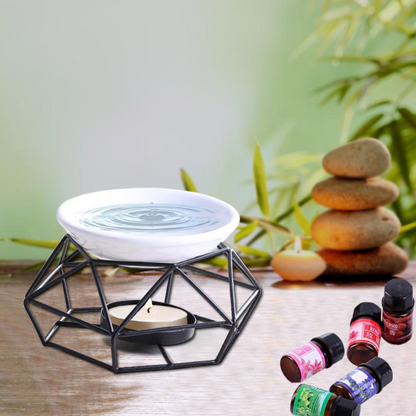 Geometric Aromatherapy Candle Holder