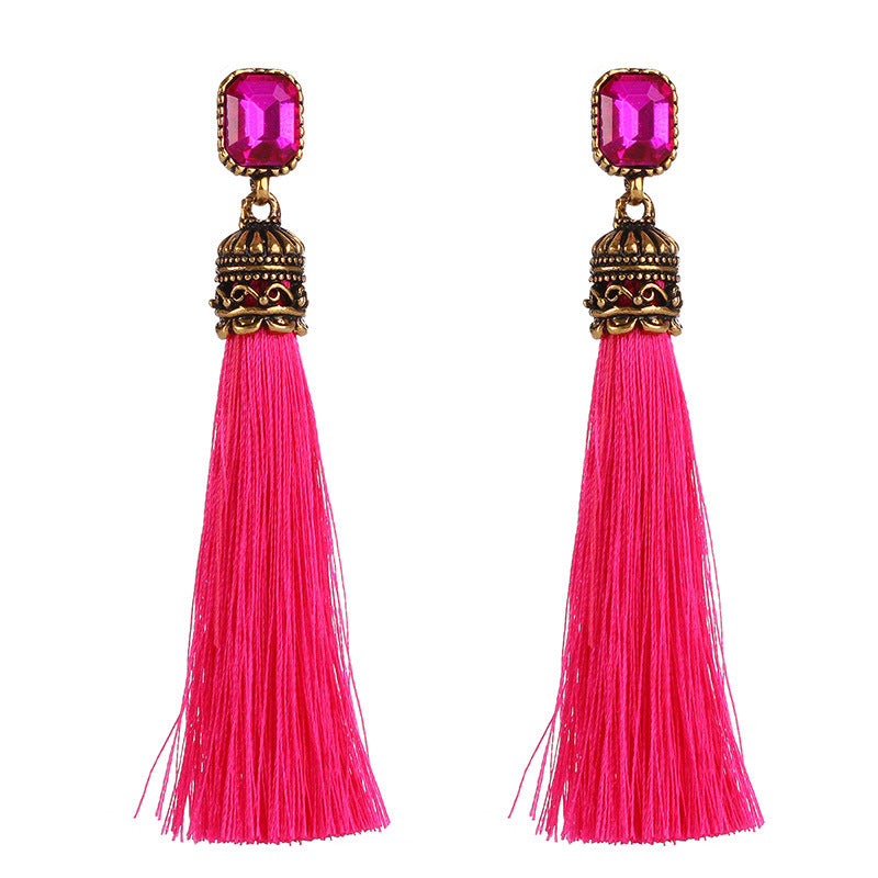 Vintage Tassel Earrings for Women