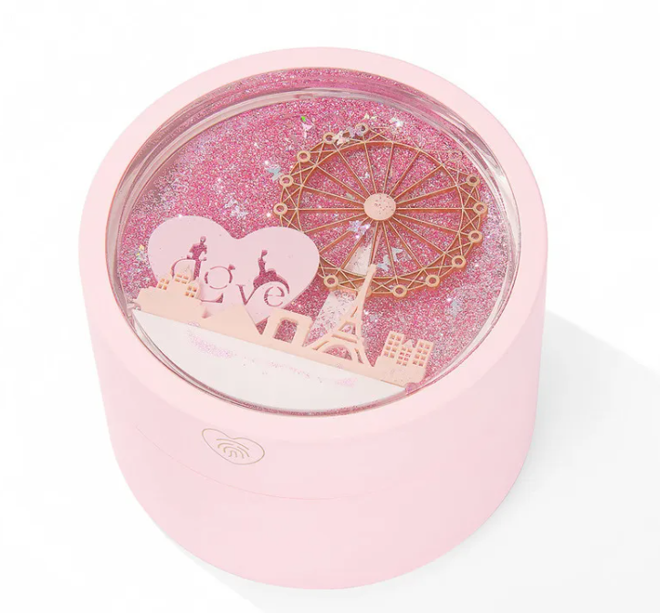 Rotating Ferris Wheel Jewelry Storage Box