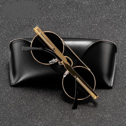 Round Steampunk Sunglasses