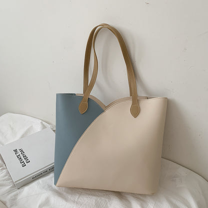 Minimalist Large Capacity Tote Bag – Elegant Women’s Shoulder Handbag