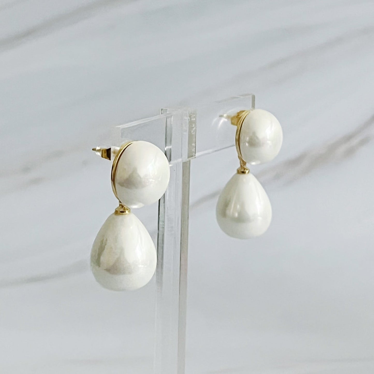 Classic Pearl Statement Earrings