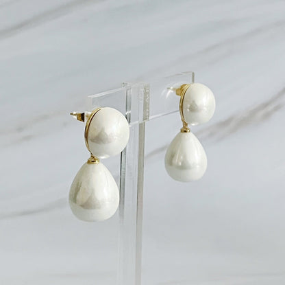 Classic Pearl Statement Earrings