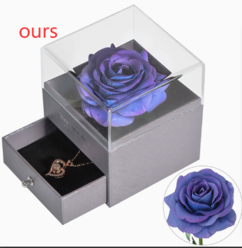 Eternal Rose Jewelry Box