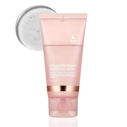 Collagen Anti-Wrinkle Wrapping Mask – Hydrating Firming Skin Care Facial Mask