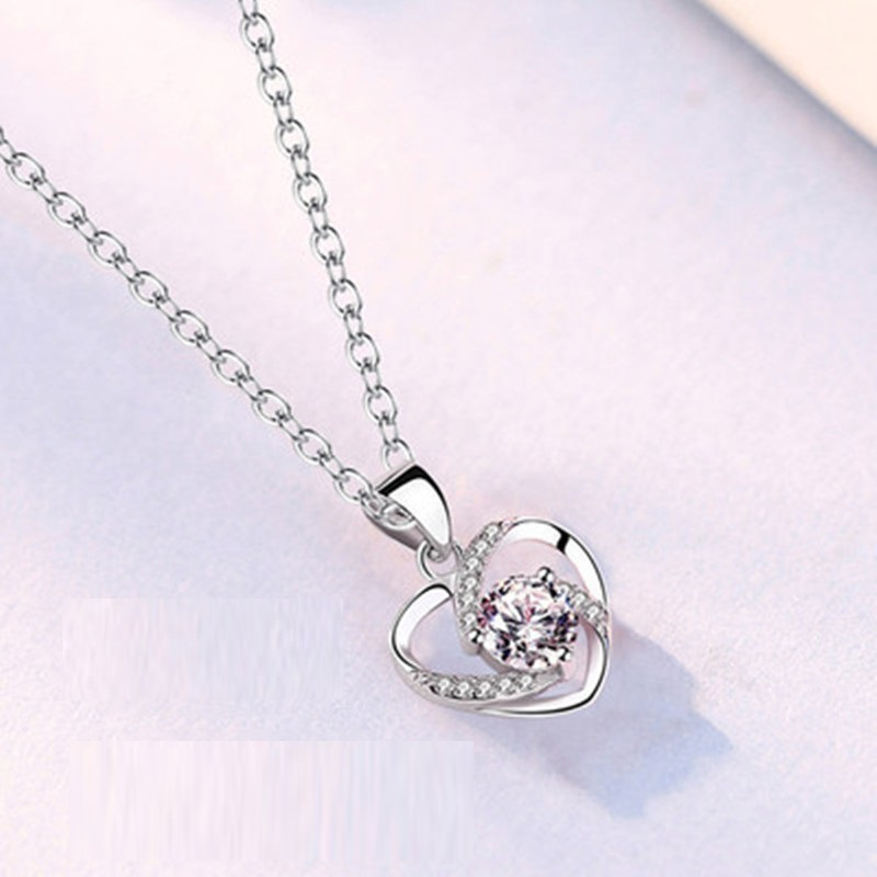 Heart Necklace & Earring Set