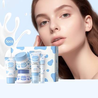 Milk Skin Care Set – Moisturizing Facial Care Collection for Soft & Glowing Skin